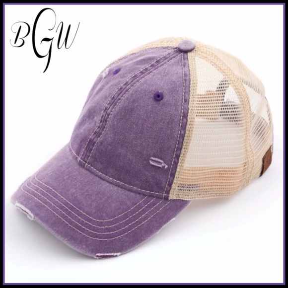 Boutique with Grace Accessories - 🌺🆕5⭐️Vintage distressed cap mesh back